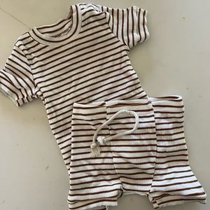 Mebie Baby Striped Set